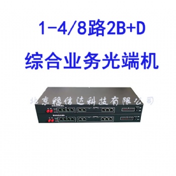 1-8路 2B+D綜合業(yè)務光端機