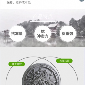 現貨銷售仿石構件仿石拋方勒腳