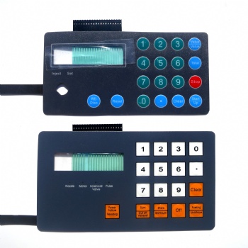 廠家現(xiàn)貨機(jī)械設(shè)備薄膜開關(guān)家用電器電子按鍵面板貼柔性薄膜開關(guān)