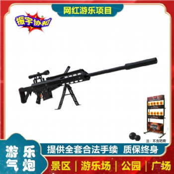 游樂(lè)氣炮槍 公園兒童射擊游樂(lè)設(shè)備 戶外射擊場(chǎng)打靶槍 打氣球槍
