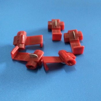 龍三廠家現(xiàn)貨紅色快速端子夾878100免破線快速接線夾車(chē)用并線夾