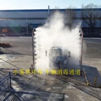 屠宰場(chǎng)定制款車輛消毒設(shè)備