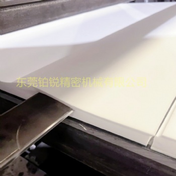 東莞鉑銳巴斯夫三聚氰胺泡棉精密型平切機熱壓縮三聚氰胺泡棉切片設備