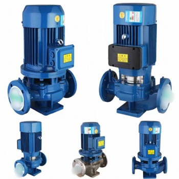 立式單級離心泵高層穩(wěn)壓泵 不銹鋼增壓泵 ISG80-160-7.5KW 眾泉泵業(yè)