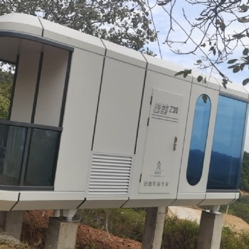 隔音隔熱太空艙 大陽臺住人方艙 日式風格輕旅**太空艙可移動