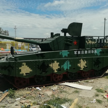 國防基地教育教育展覽設備坦克車裝甲車飛機模型 軍模定制廠家