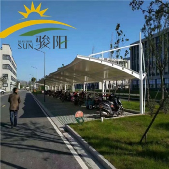 駿陽(yáng)膜結(jié)構(gòu)廠家 合肥車棚廠家 充電樁車棚