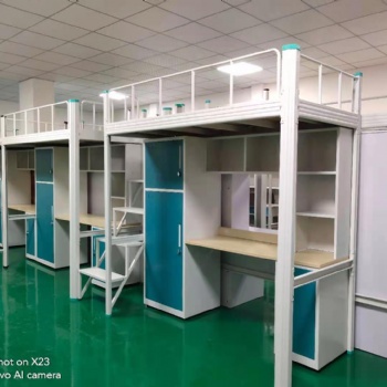東莞雅鑫公寓鐵床，學生宿舍鐵床，工廠員工宿舍床