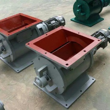 河北環(huán)保廠家星型卸料器卸灰閥門通風風機物料風機離心卸料器方口直徑400*400卸料閥門生物質秸稈物料