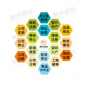 轉(zhuǎn)讓一家位于深圳前海自貿(mào)區(qū)的中字頭總局核名公司