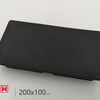 供應(yīng)200x100四方形管塞 矩形管塞 鋼管塑膠堵頭 塑料腳塞
