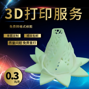 13.3D打印服務加工手辦板模型抄數(shù)建模具公仔上色覆膜金屬尼龍cnc鑼
