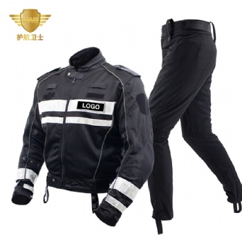 護(hù)航衛(wèi)士 HW-070 夏季黑色長袖騎行服摩托車騎行裝備