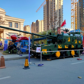 江西南昌軍事模型廠家 動態坦克殲擊車模型出售