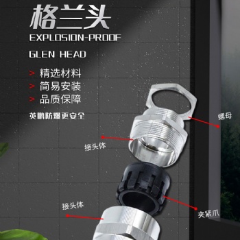 英鵬防爆格蘭頭-防爆安全 品質(zhì)保障