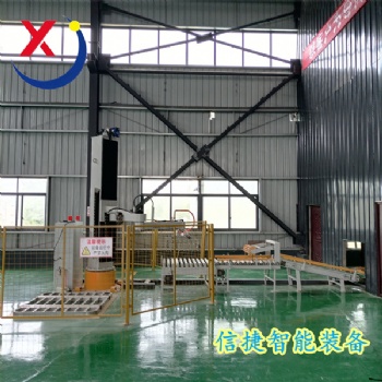 信捷立柱碼垛機砂漿行業(yè)使用優(yōu)勢