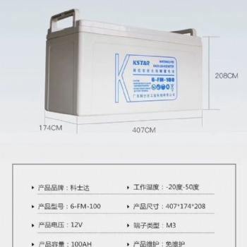 科士達(dá)6-FM-100 科士達(dá)蓄電池12V100AH 鉛酸免維護(hù)蓄電池 科士達(dá)蓄電池廠家 UPS專用