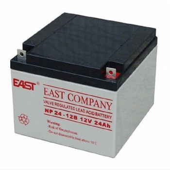 EAST易事特電池12v24ah鉛酸免維護(hù)黑龍江ups電源