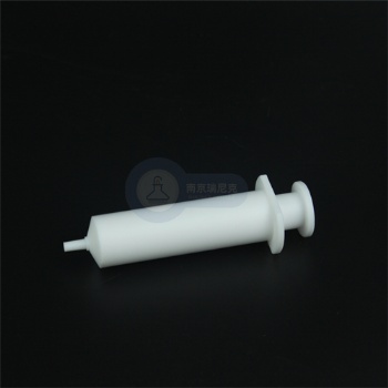 高純實(shí)驗(yàn)級化工制藥用全氟注射器純白耐腐蝕PTFE材質(zhì)進(jìn)樣器