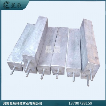 星辰管道保護(hù)防腐埋地鎂合金犧牲陽(yáng)極 鎂陽(yáng)極14kg預(yù)包裝22Kg鎂陽(yáng)極