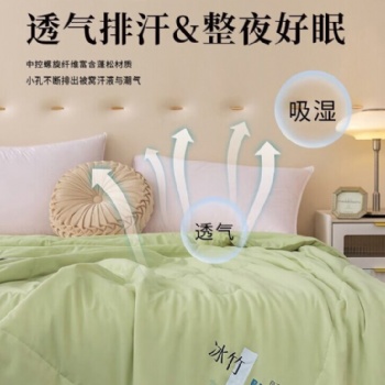 愛蘿兔夏涼被定制批發愛蘿兔大豆纖維夏涼被