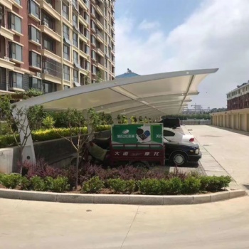 膜結(jié)構(gòu)車棚自行車棚景觀棚汽車棚膜布制作廠家膜結(jié)構(gòu)設(shè)計(jì)加工安裝