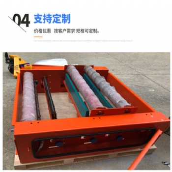 清掃箱美奐 輸送機(jī)皮帶回程帶料清理設(shè)備定制