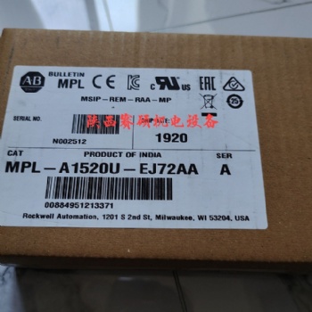 AB伺服電機MPL-A1530U-EJ72AA現貨