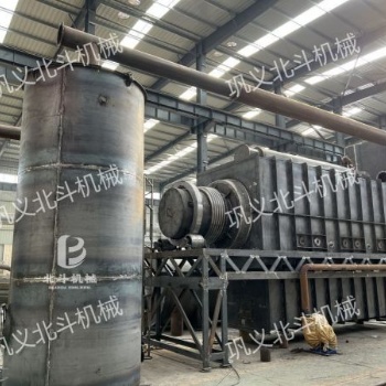 節(jié)能與果殼資源的回收椰殼炭化設(shè)備連續(xù)作業(yè)