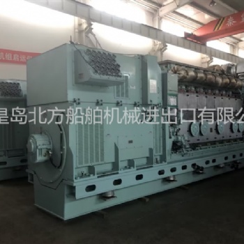 庫(kù)存現(xiàn)貨STX MAN 8L27/38柴油發(fā)電機(jī)組 4臺(tái)待售